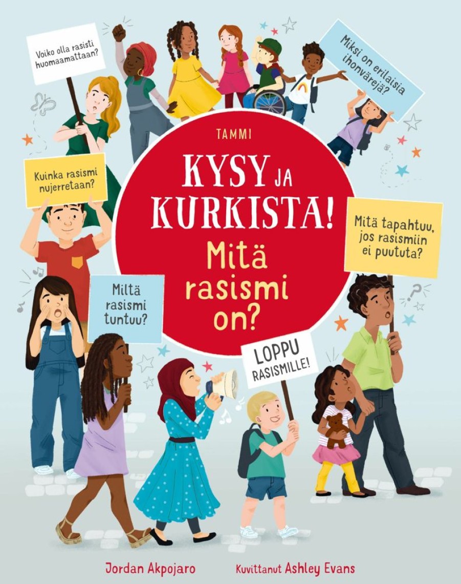 Lastenkirjat Tammi | Kysy Ja Kurkista! Mita Rasismi On?