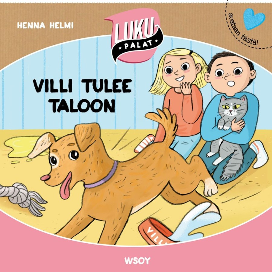 Lastenkirjat WSOY | Villi Tulee Taloon