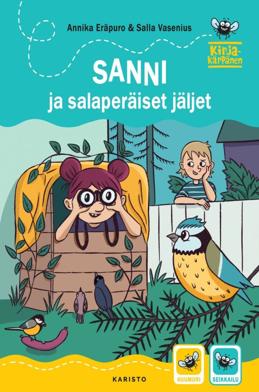 Lastenkirjat Otava | Sanni Ja Salaperaiset Jaljet