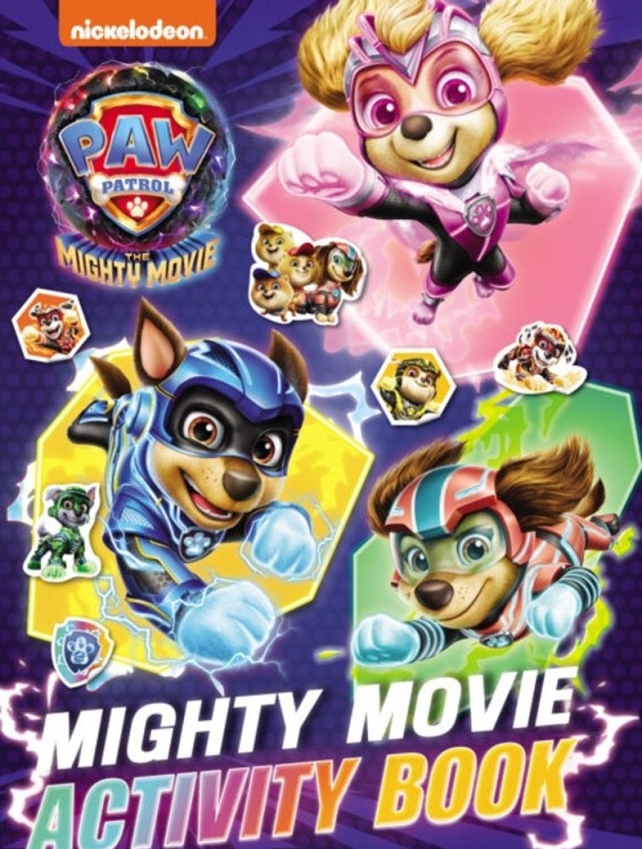 Lastenkirjat HarperCollins Publishers | Paw Patrol Mighty Movie Sticker Activity Book