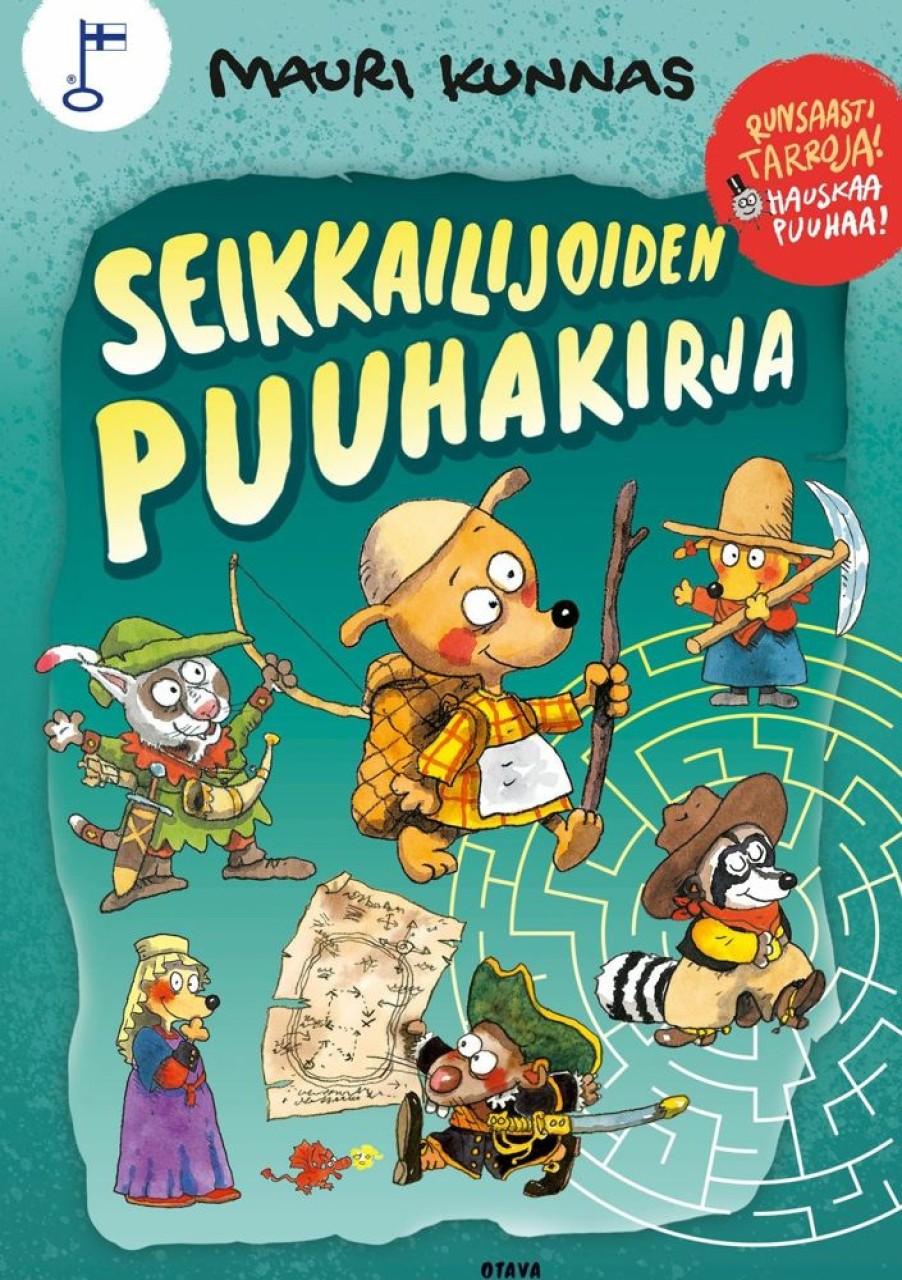 Puuha, Varitys Ja Askartelu Otava | Seikkailijoiden Puuhakirja