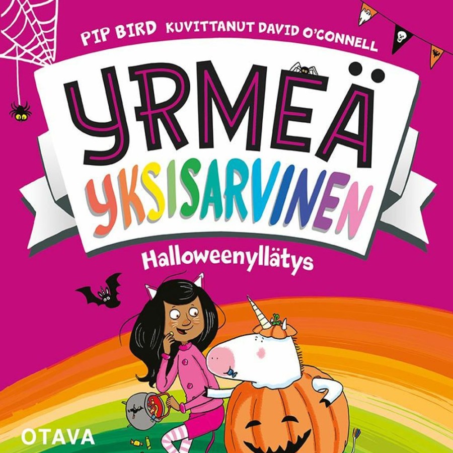 Lastenkirjat Otava | Yrmea Yksisarvinen - Halloweenyllatys