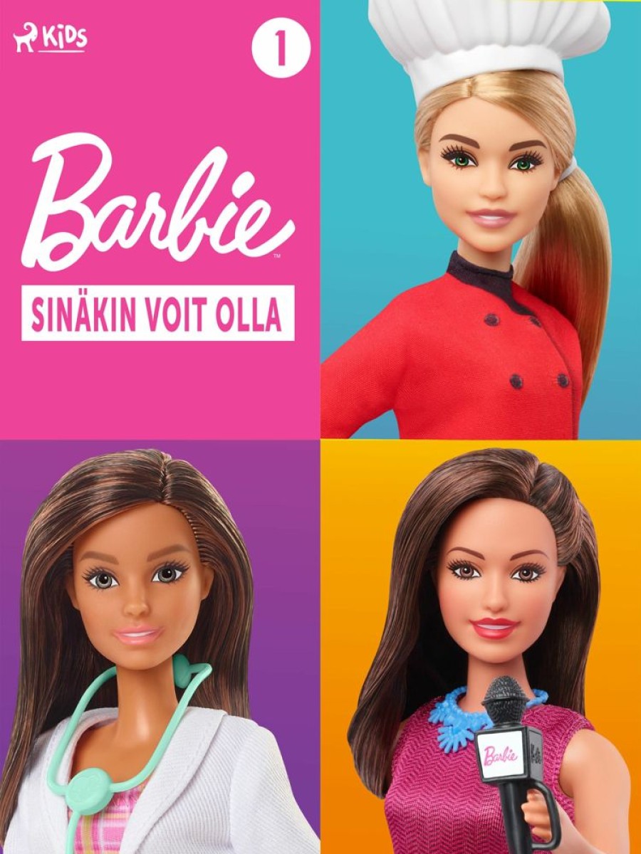 Lastenkirjat Saga Egmont | Barbie – Sinakin Voit Olla -Kokoelma 1