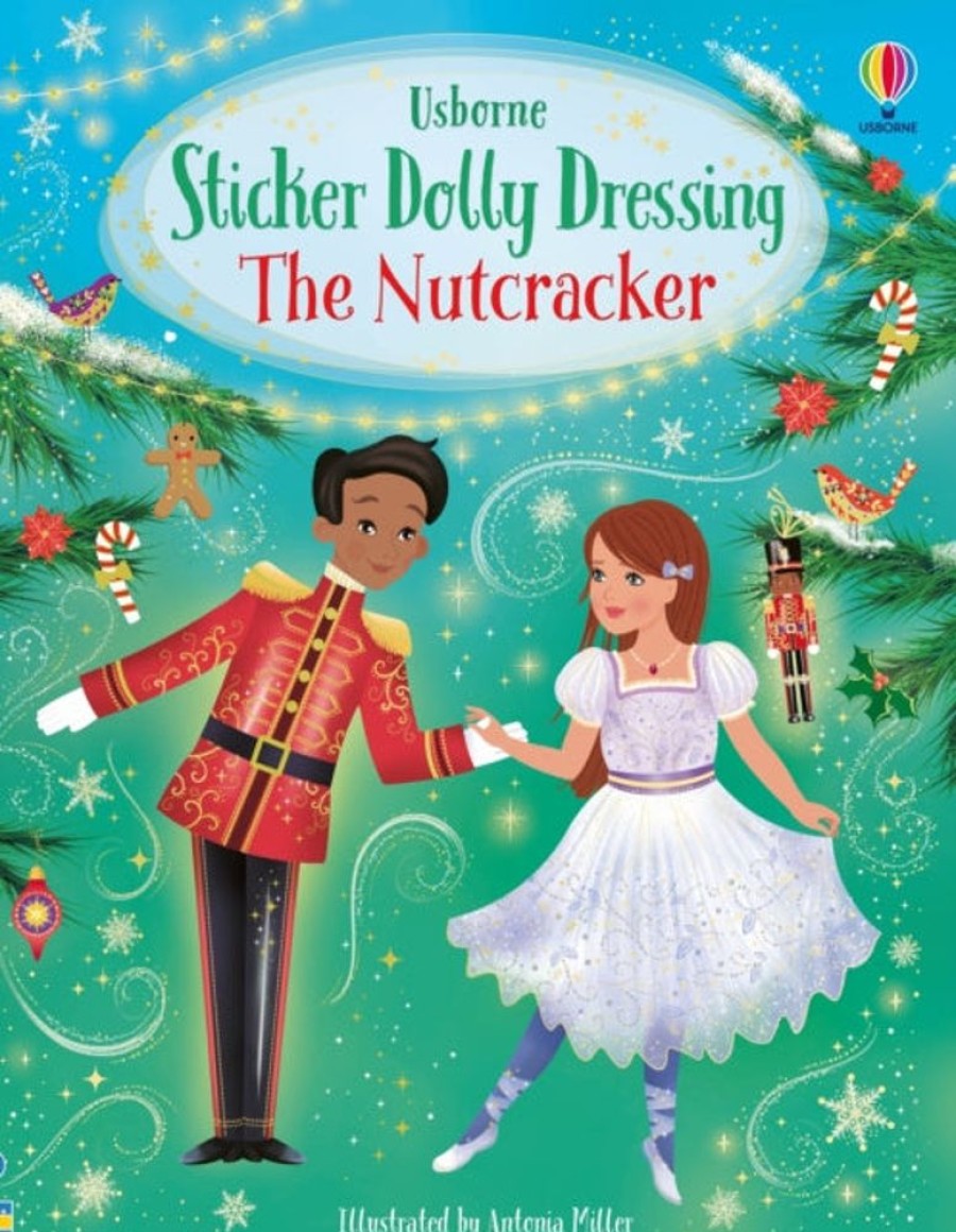 Puuha, Varitys Ja Askartelu Usborne Publishing Ltd | Sticker Dolly Dressing The Nutcracker