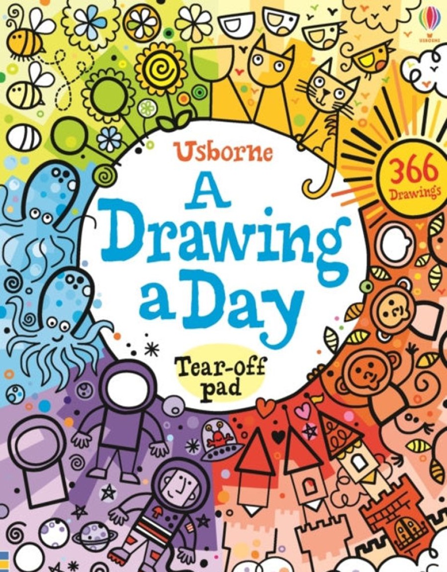 Puuha, Varitys Ja Askartelu Usborne Publishing Ltd | Drawing A Day, A