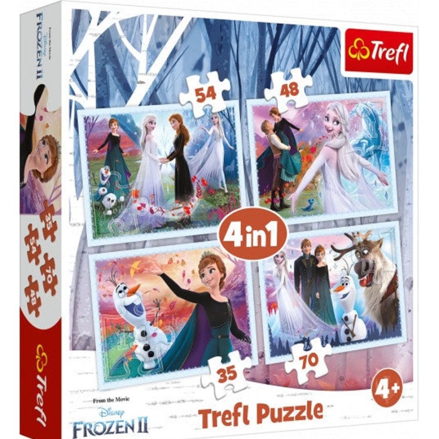 Pelit Ja Lelut Suomalainen.com | Palapeli 4In1 Frozen 2