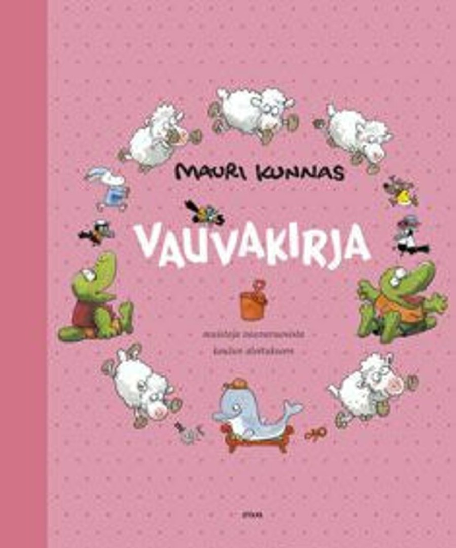 Lastenkirjat Otava | Vauvakirja, Vaaleanpunainen