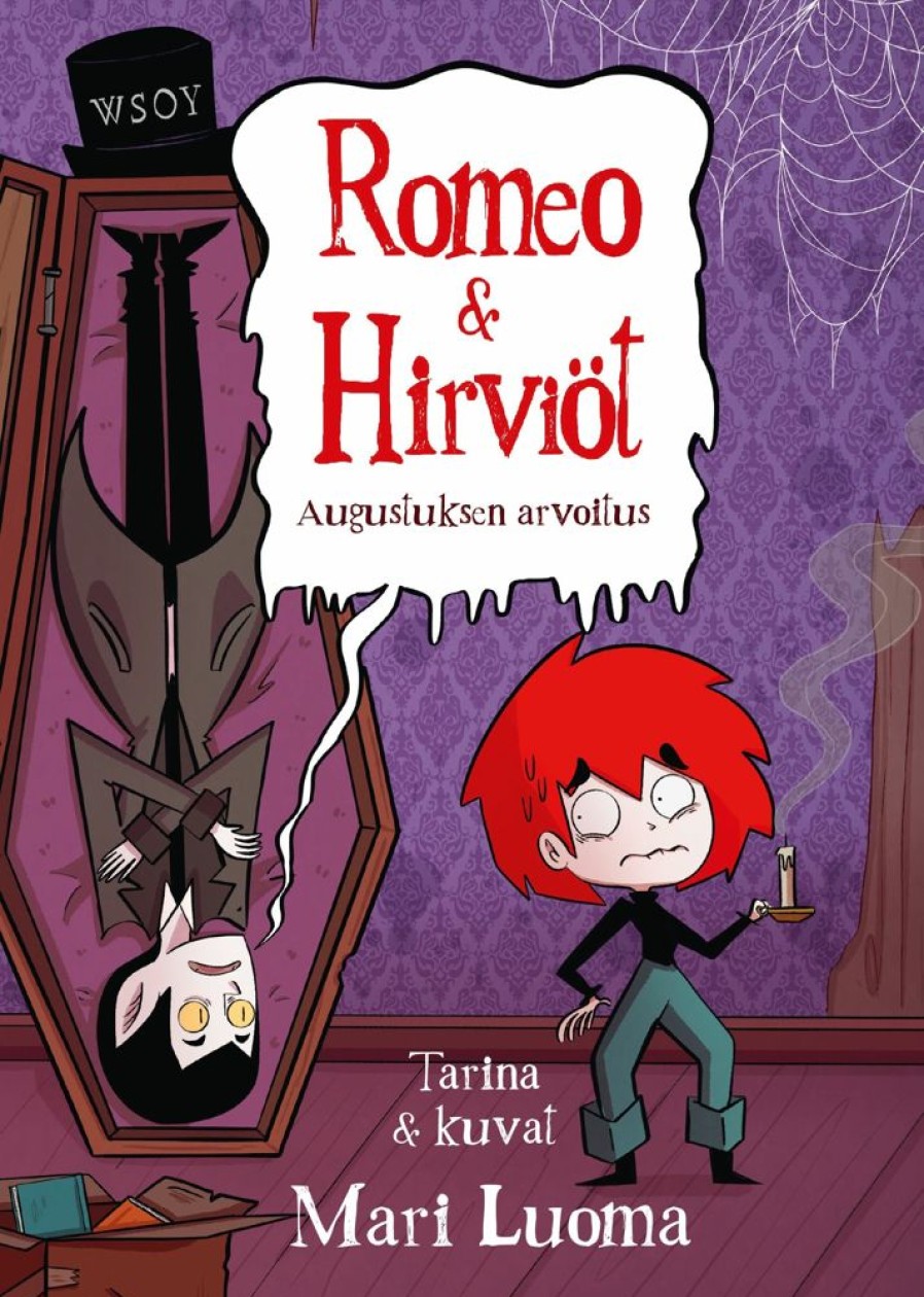 Nuortenkirjat WSOY | Romeo & Hirviot. Augustuksen Arvoitus