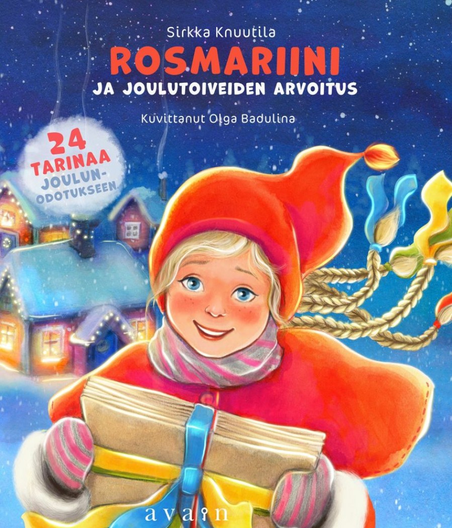 Lastenkirjat Avain | Rosmariini Ja Joulutoiveiden Arvoitus