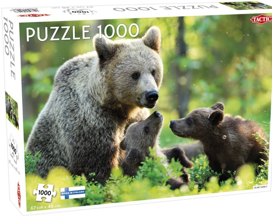 Pelit Ja Lelut Tactic Games Oy | Palapeli 1000 Palaa Bear Family