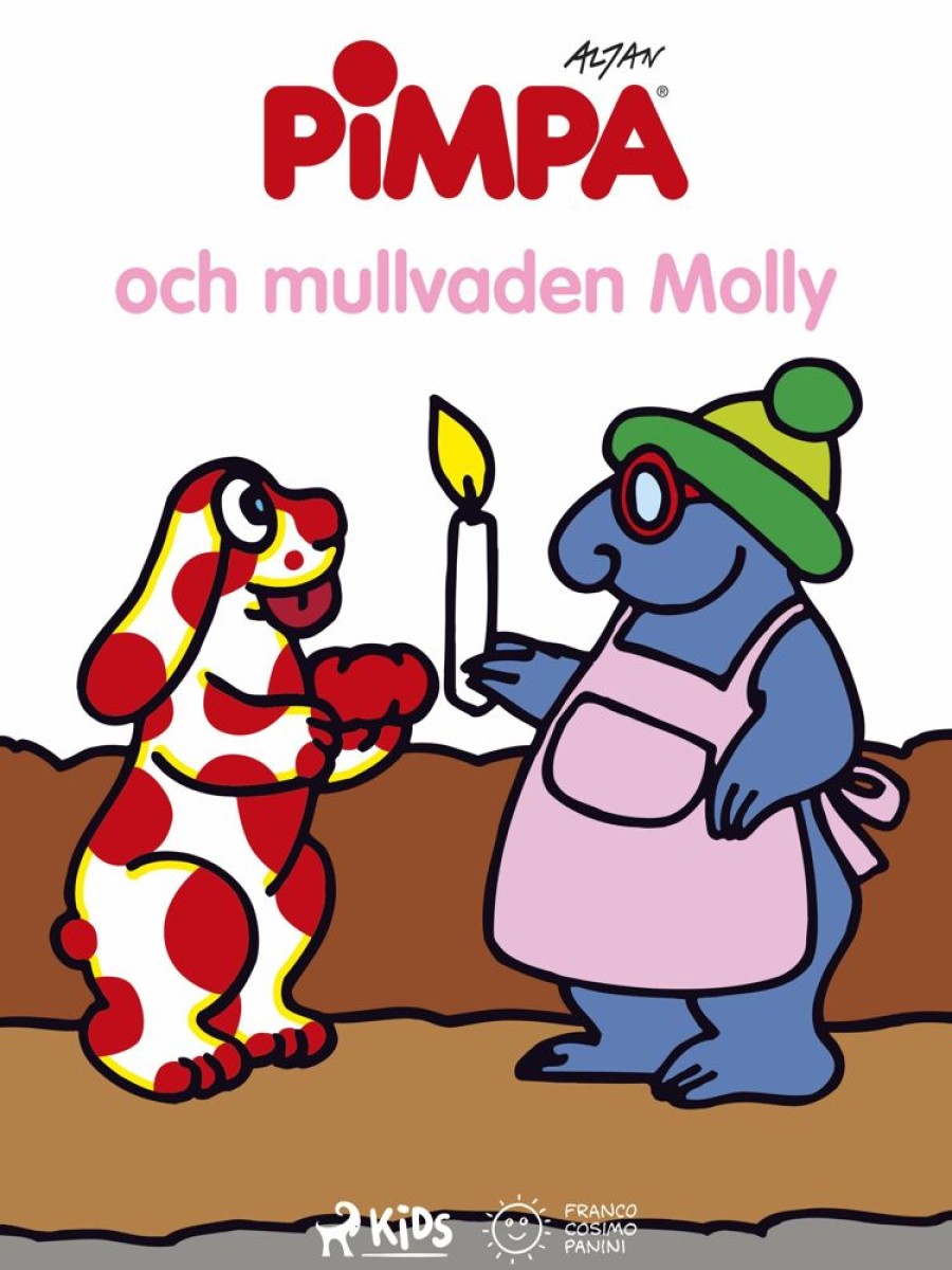 Lastenkirjat Saga Egmont | Pimpa - Pimpa Och Mullvaden Molly