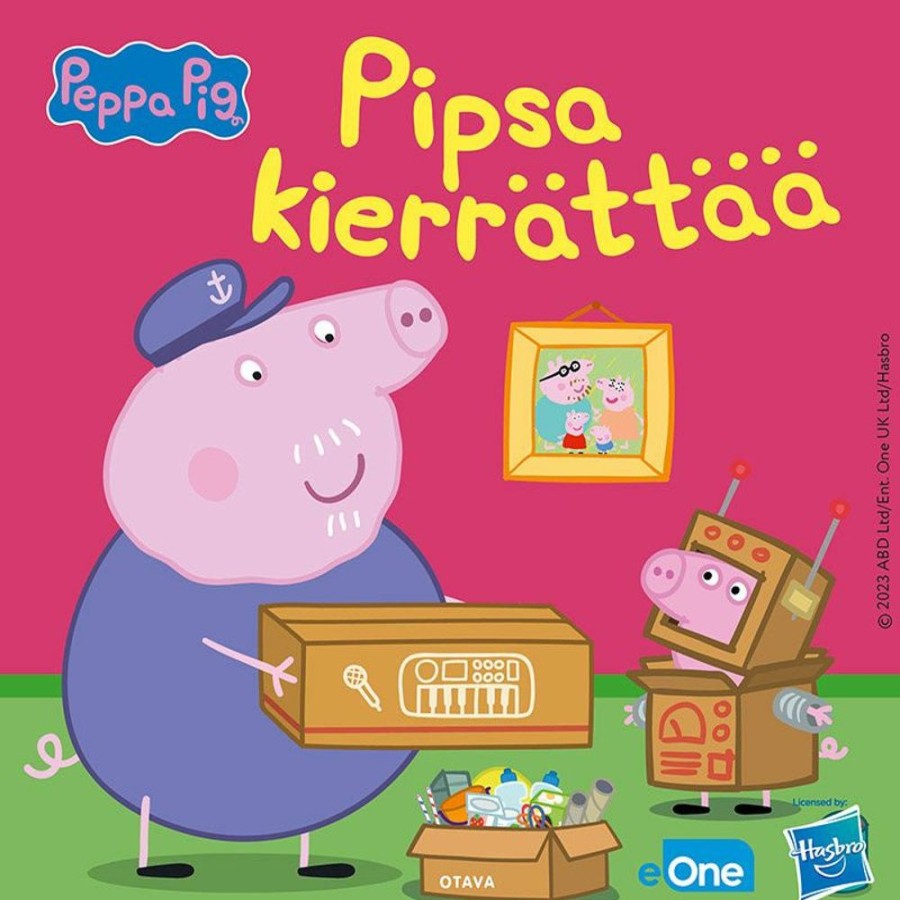 Lastenkirjat Otava | Pipsa Possu - Pipsa Kierrattaa