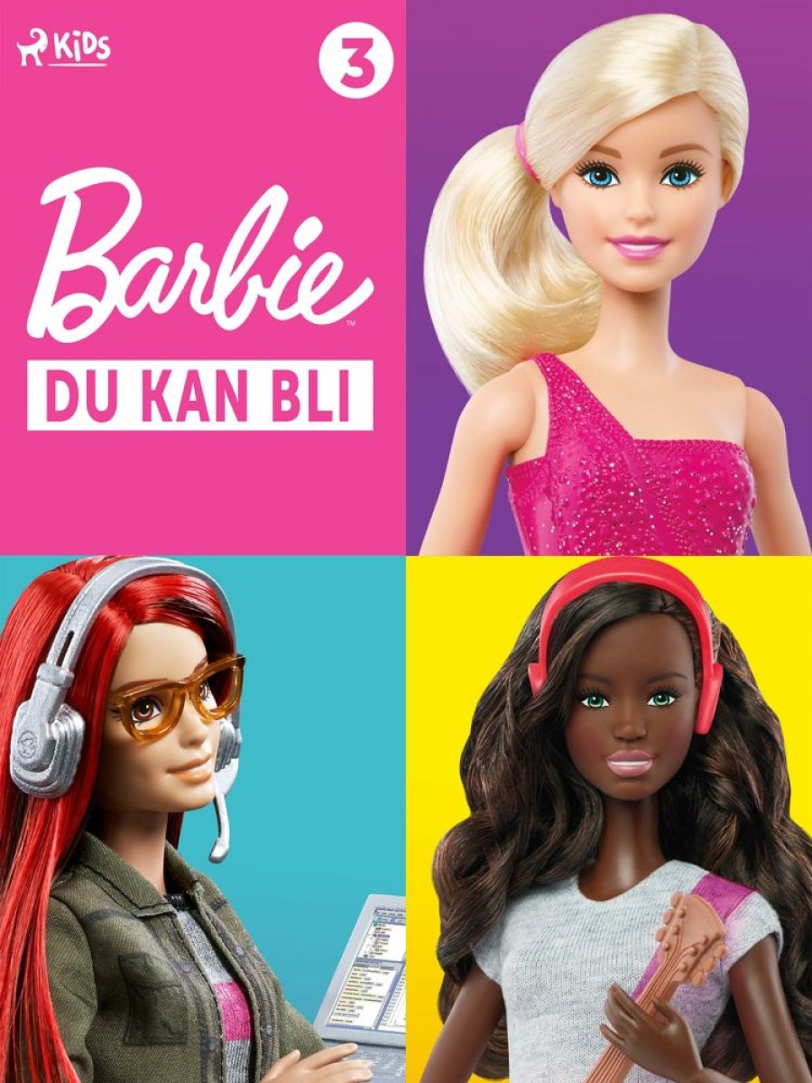 Lastenkirjat Saga Egmont | Barbie - Du Kan Bli - 3