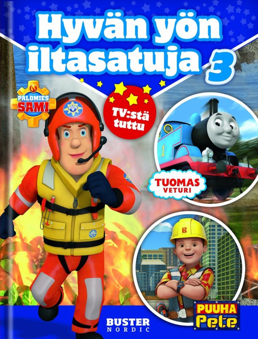 Lastenkirjat Buster | Hyvan Yon Iltasatuja 3