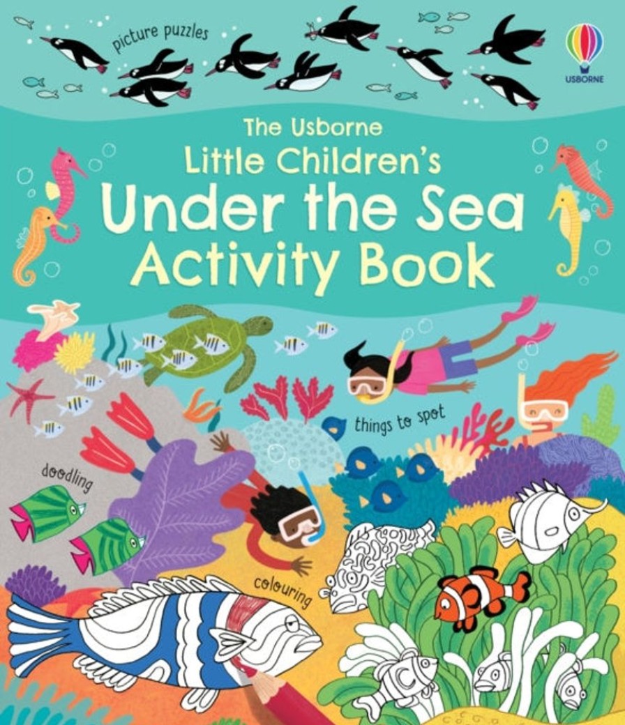 Lastenkirjat Usborne Publishing Ltd | Little Children'S Under The Sea Activity Book