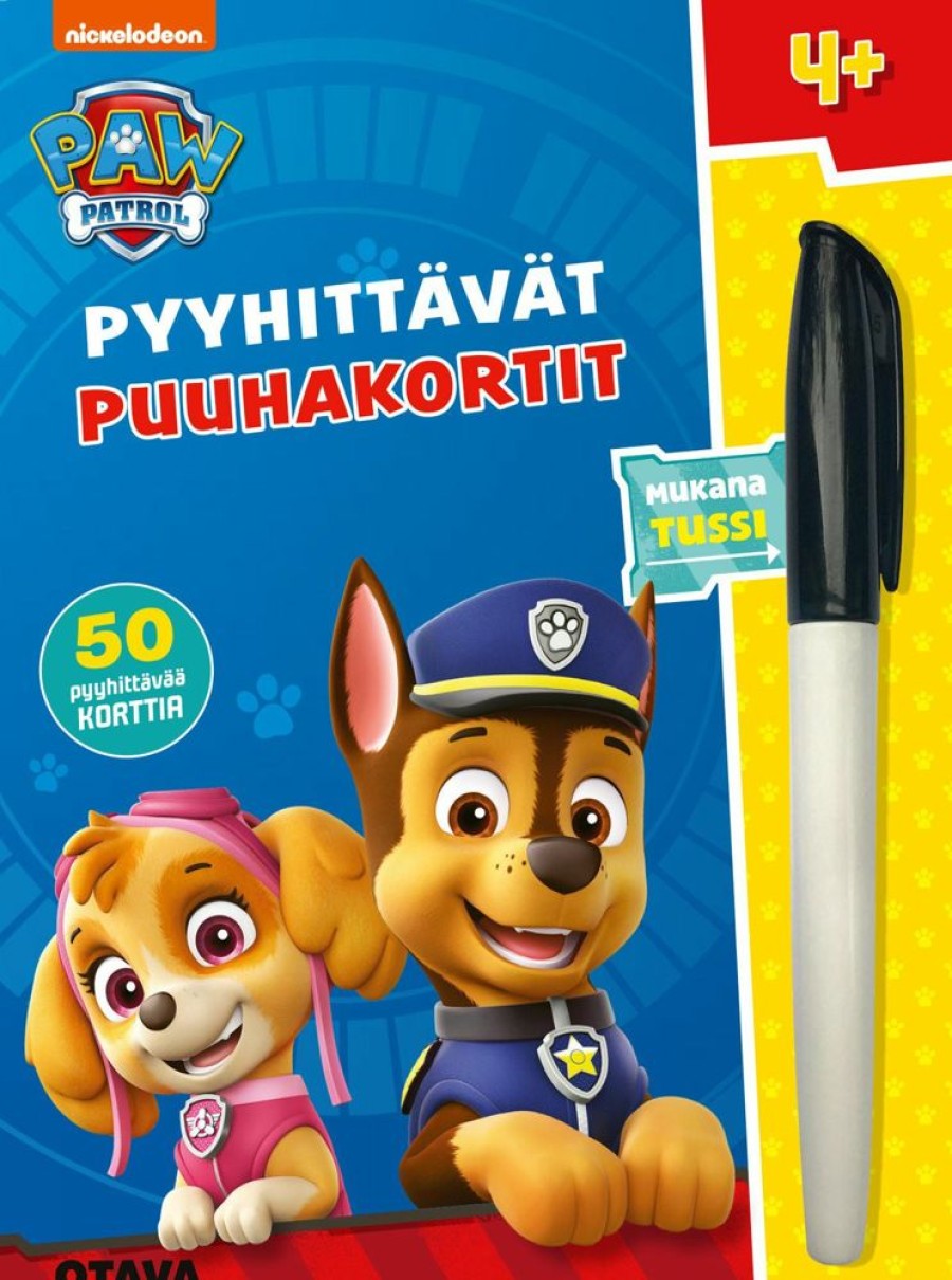 Lastenkirjat Otava | Ryhma Hau Pyyhittavat Puuhakortit