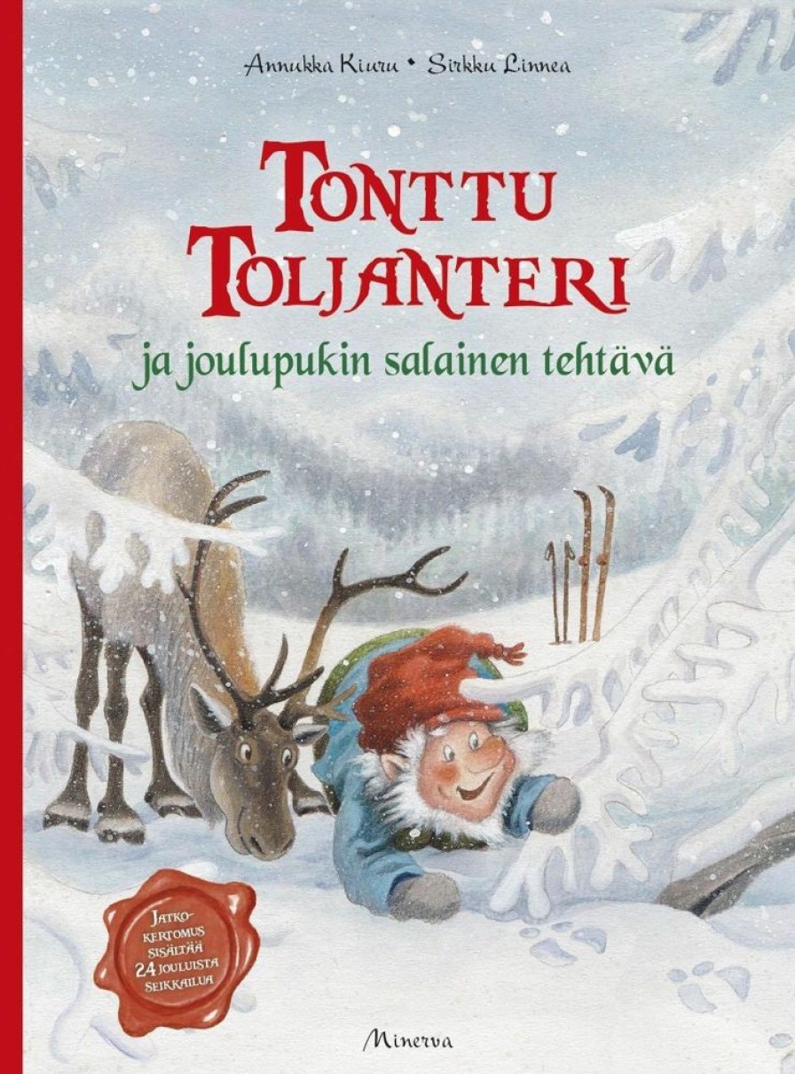 Lastenkirjat Minerva | Tonttu Toljanteri Ja Joulupukin Salainen Tehtava