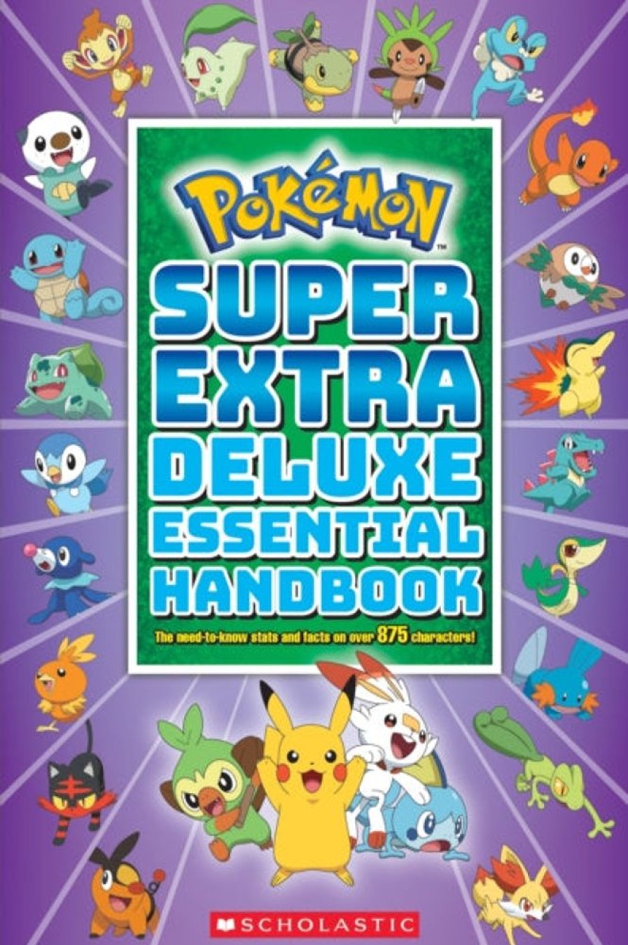 Lastenkirjat Scholastic US | Pokemon: Super Extra Deluxe Essential Handbook