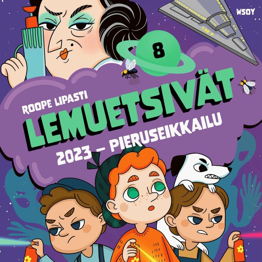 Lastenkirjat WSOY | Lemuetsivat 8: 2023 – Pieruseikkailu