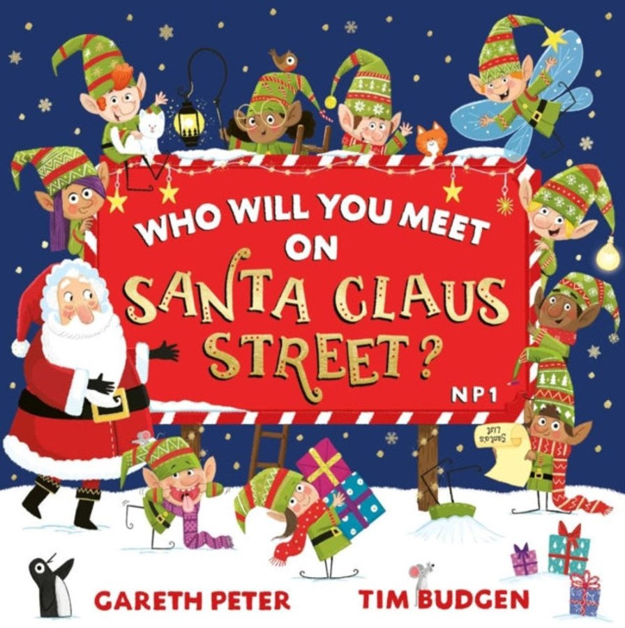 Lastenkirjat Simon & Schuster Ltd | Who Will You Meet On Santa Claus Street