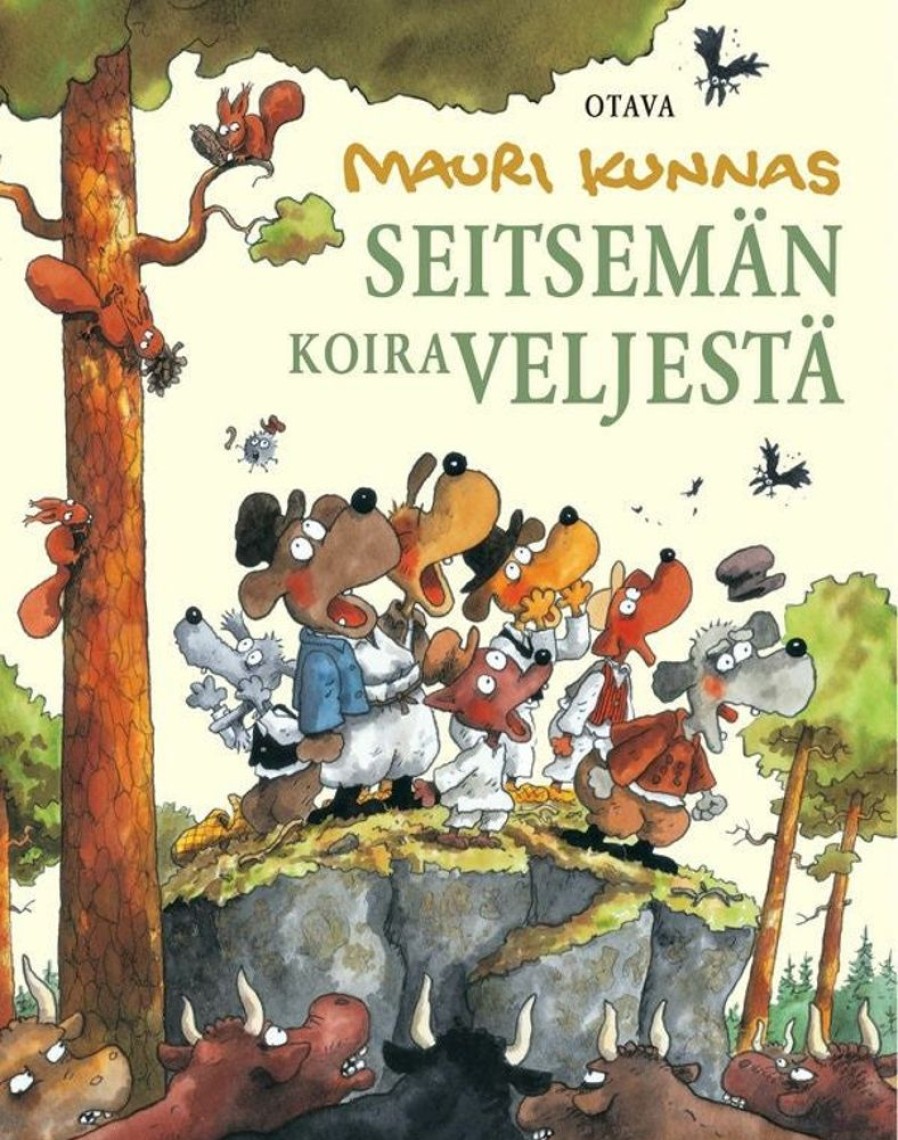 Lastenkirjat Otava | Seitseman Koiraveljesta