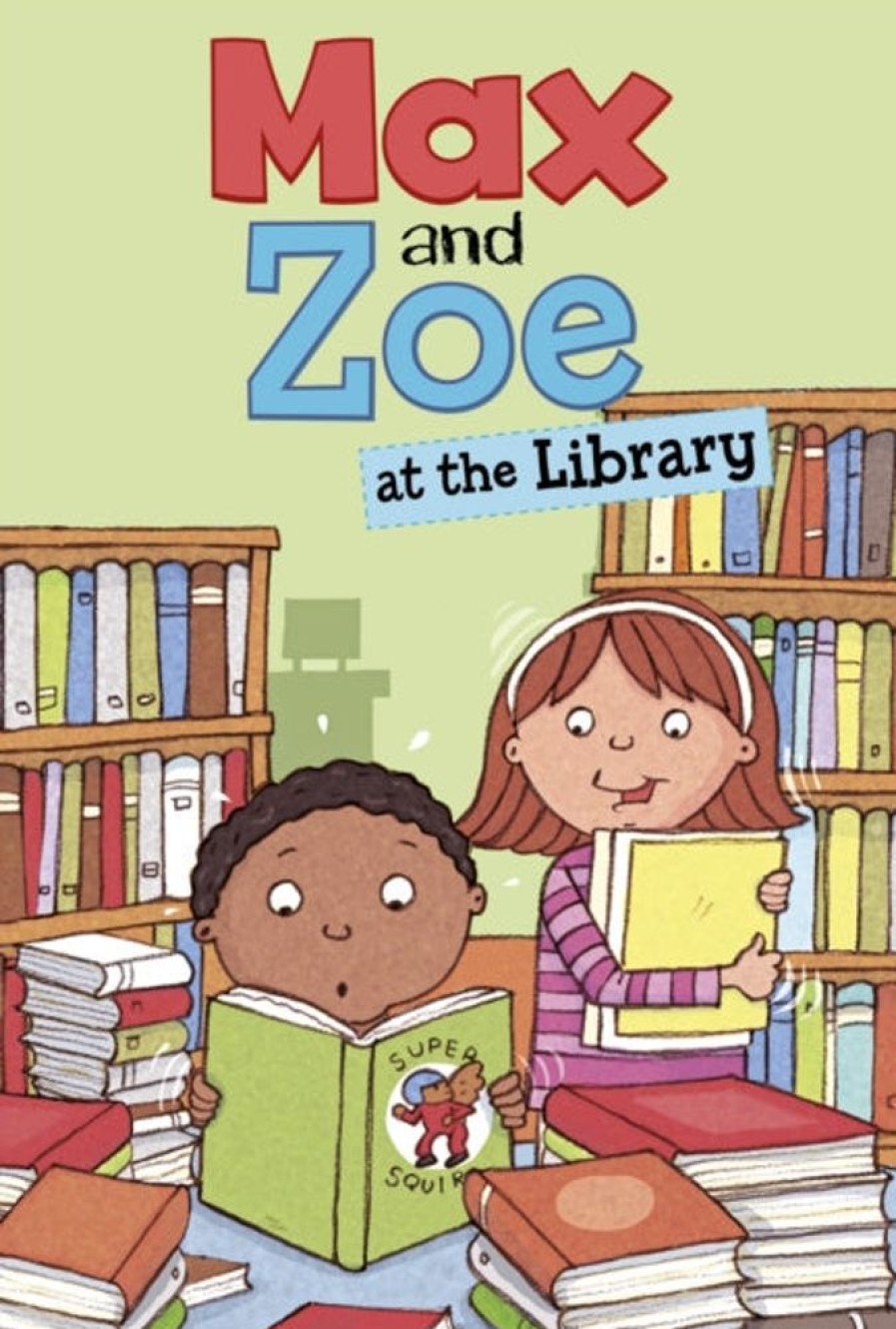 Lastenkirjat Capstone Global Library Ltd | Max And Zoe At The Library