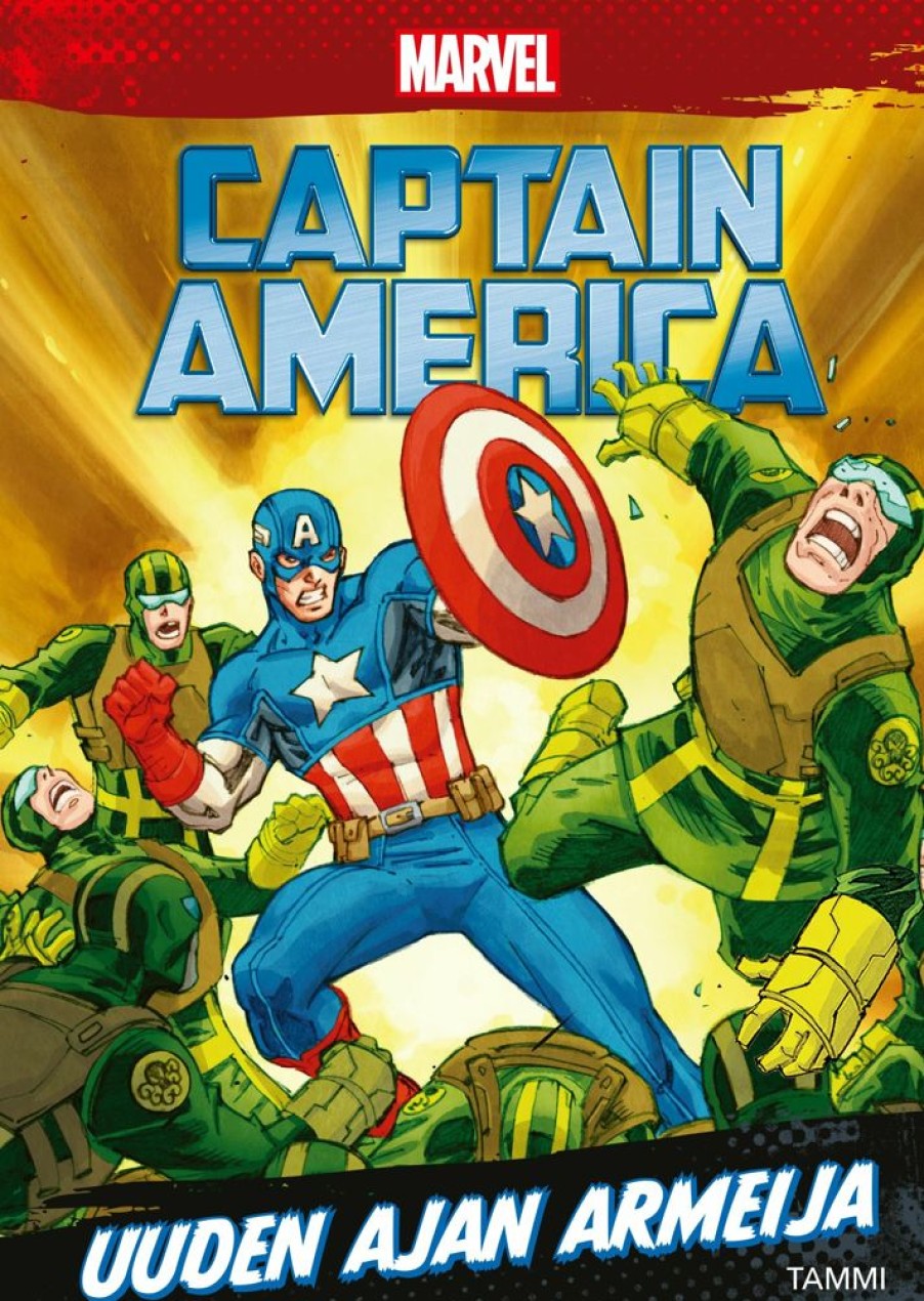 Lastenkirjat Tammi | Marvel. Kapteeni Amerikka. Uuden Ajan Armeija