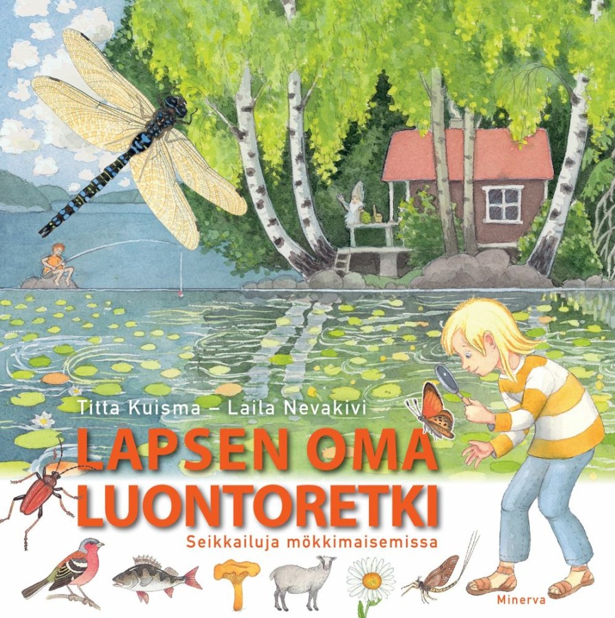 Lastenkirjat Minerva | Lapsen Oma Luontoretki