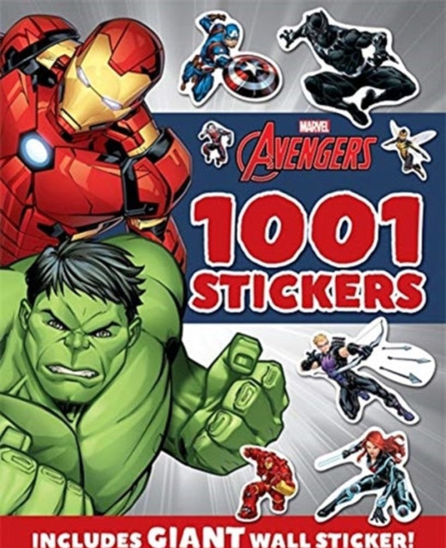 Lastenkirjat Bonnier Books Ltd | Marvel Avengers (F): 1001 Stickers