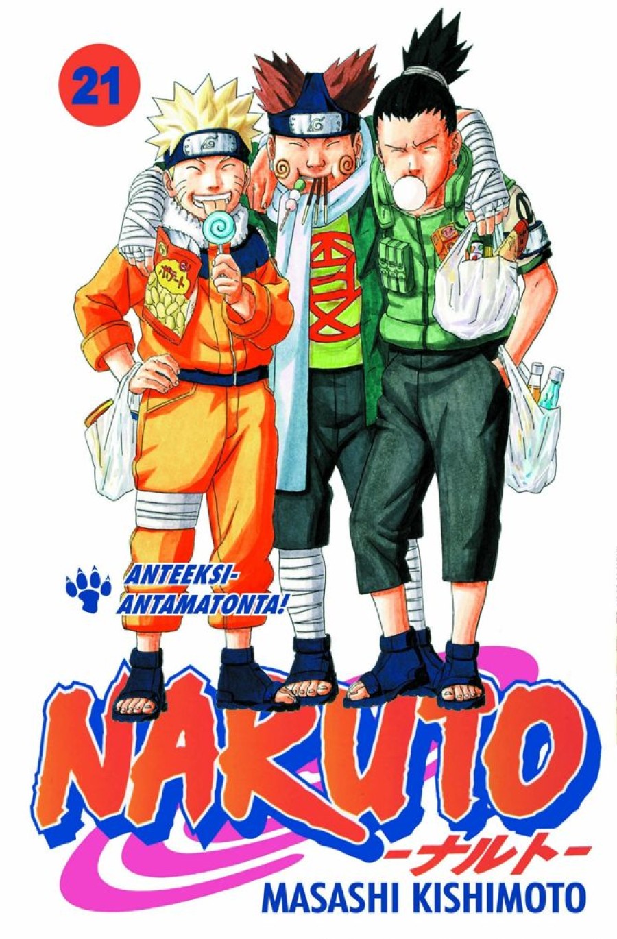 Nuortenkirjat Sangatsu Manga | Naruto 21