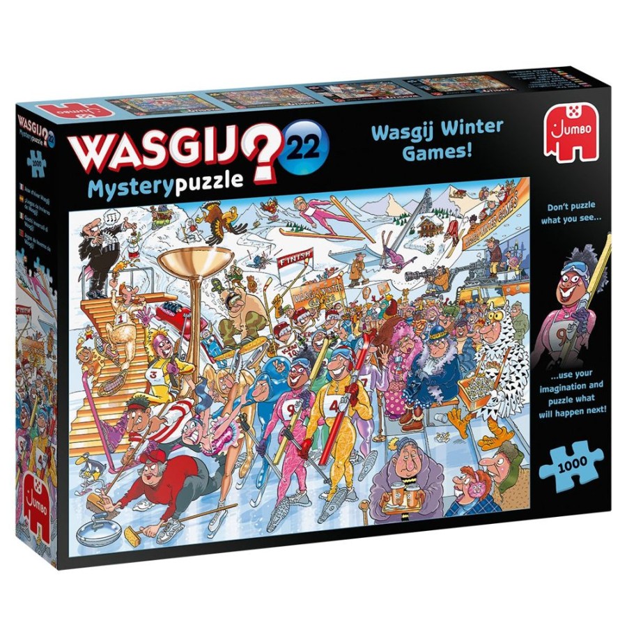 Pelit Ja Lelut Jumbo | Palapeli 1000 Palaa Wasgij Mystery 22 Winter Games!