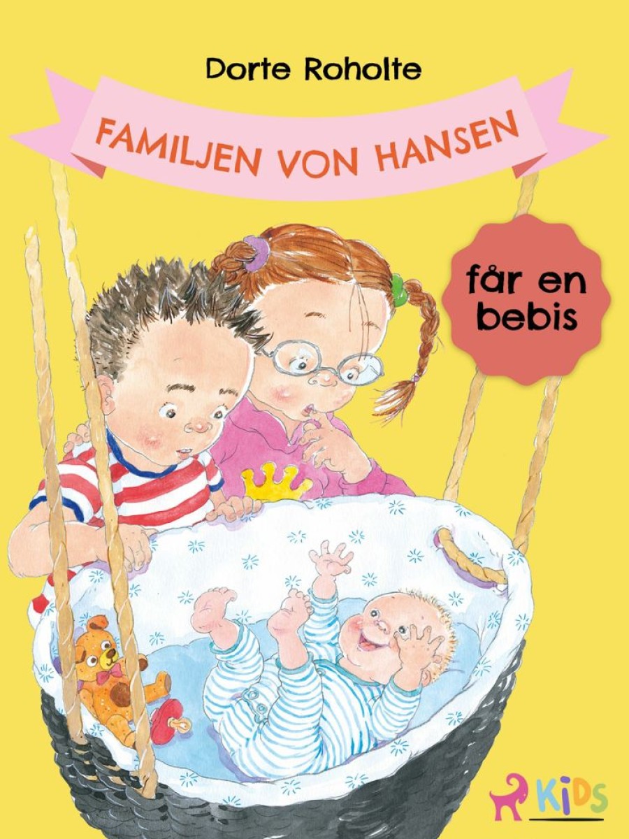 Lastenkirjat Saga Egmont | Familjen Von Hansen Far En Bebis