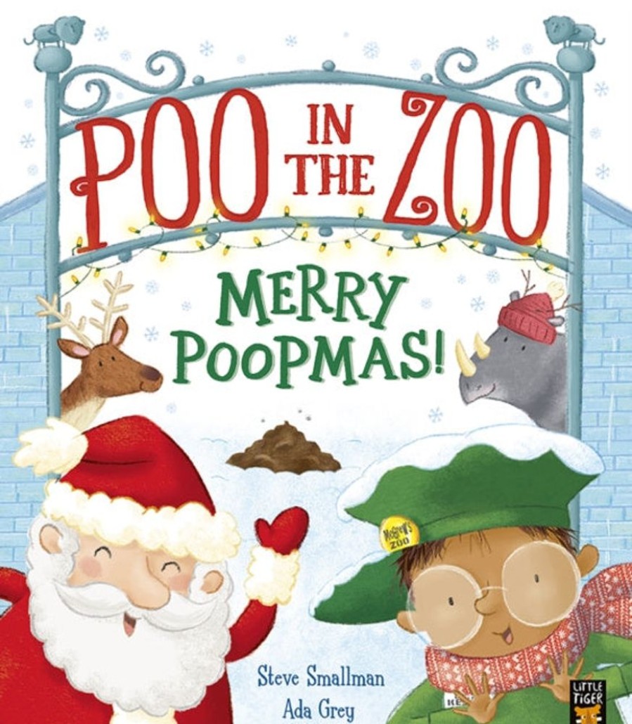 Lastenkirjat Little Tiger Press Group | Poo In The Zoo: Merry Poopmas!