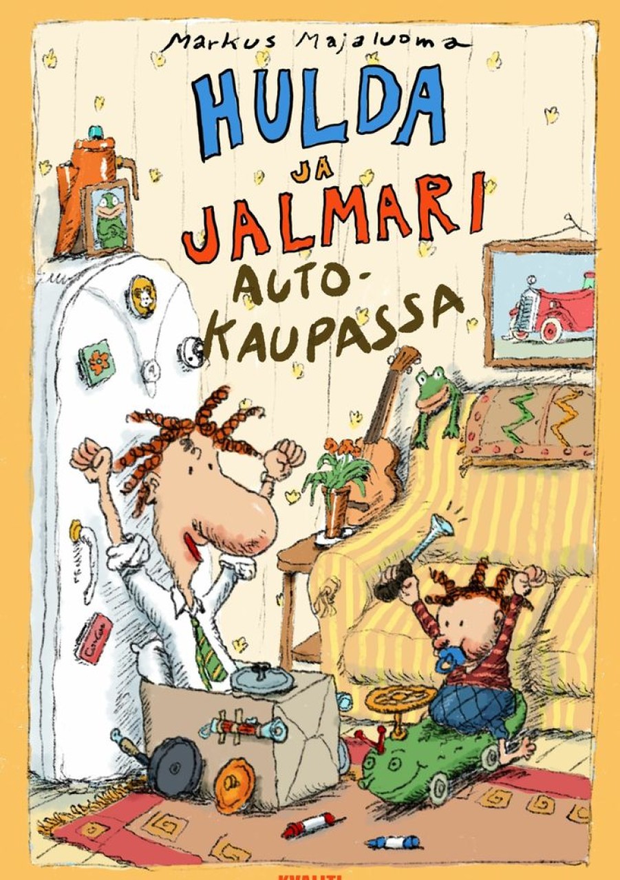 Lastenkirjat Kvaliti | Hulda Ja Jalmari Autokaupassa