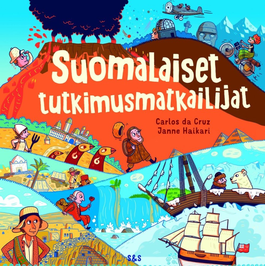 Lastenkirjat Kustantamo S&S | Suomalaiset Tutkimusmatkailijat