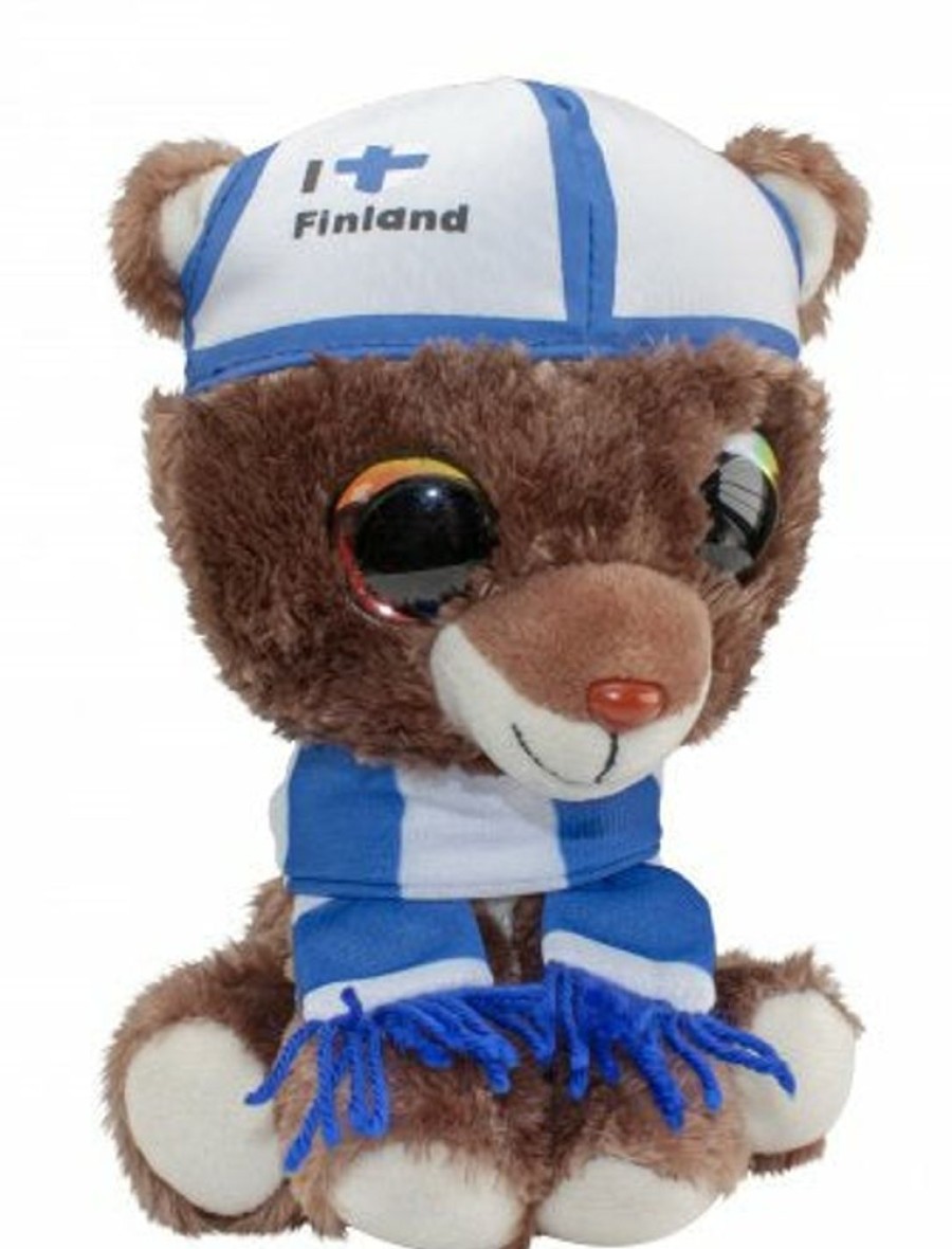 Pelit Ja Lelut Tactic Games Oy | Pehmo Bear, Waino - Classic "I Love Finland"