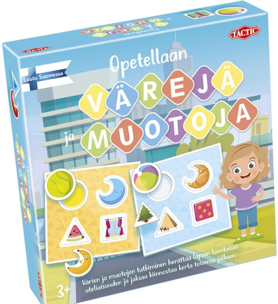 Pelit Ja Lelut Tactic Games Oy | Opetellaan Vareja Ja Muotoja